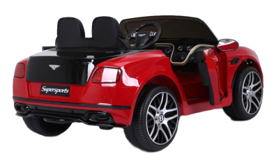 Детский электромобиль  JE1155 (12V, экокожа, 
колесо EVA)  - Цвет красный - Картинка #2